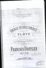 Fantaisie pastorale hongroise : pour la flûte avec accompagnement de piano : op. 26